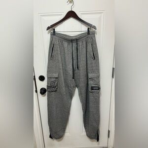 Red Dragon Men’s Skateboard Joggers Grey 
Size XXL